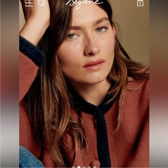 Sezane Auguste  Cardigan Jacket - Picture 7 of 8